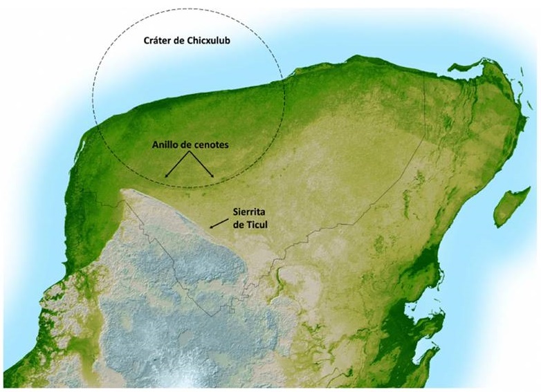 El karst de Yucatán su origen morfología y biología