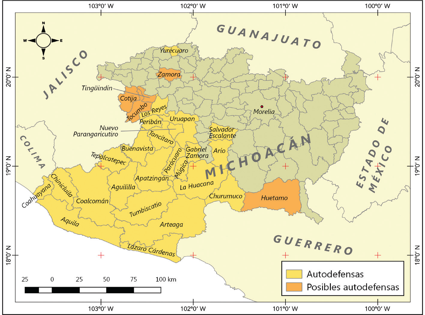 Narcotr Fico Y Autodefensa Comunitaria En Tierra Caliente Michoac N