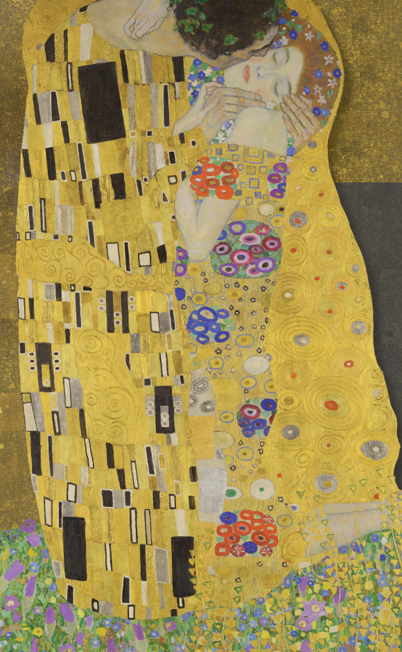 Gustav Klimt Grabado En Oro