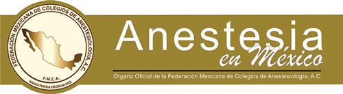 Anestesia en México