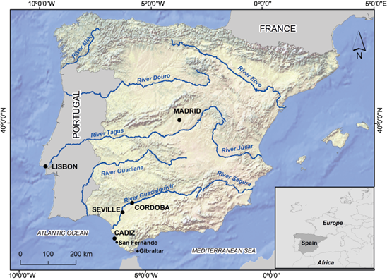 Classification of the flood severity of the Guadalquivir River in the ...