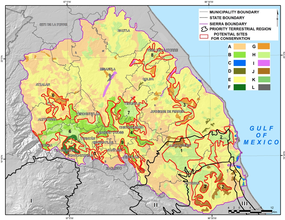 Floristic, vegetational and geographic characteristics of the Sierra de ...