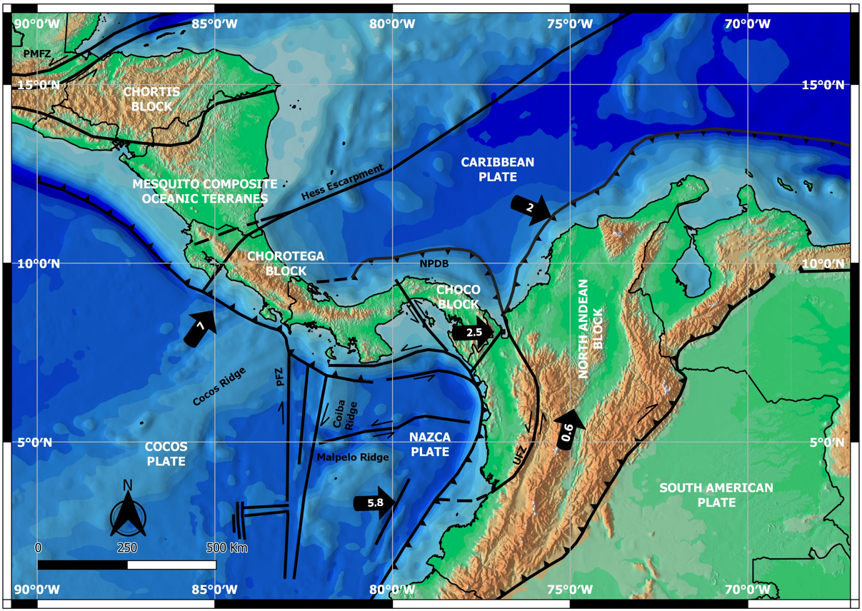 The mineral deposits of Panama: Arc metallogenesis on the trailing edge ...