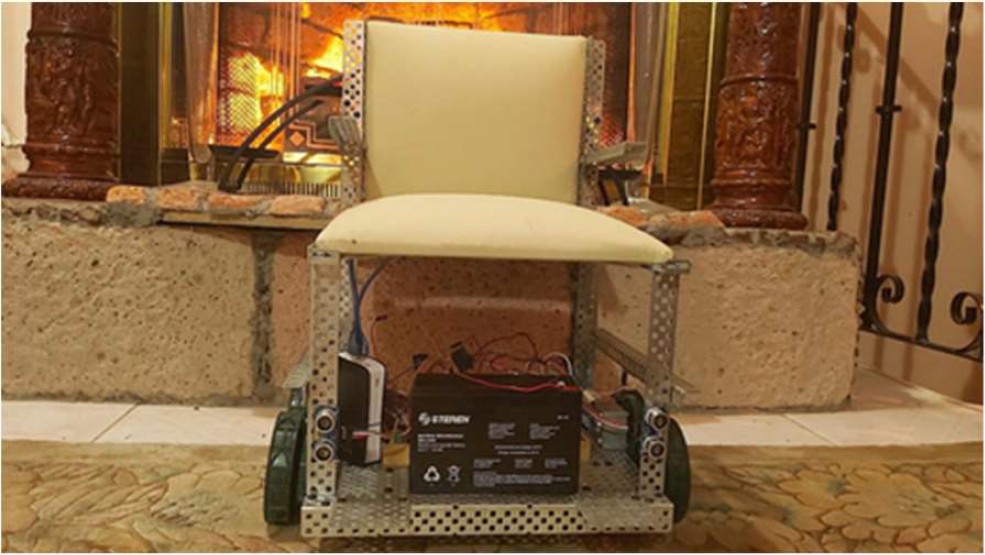 Mechatronic Design Of A Low Cost Smart Wheelchair Controlled By   2007 9737 Cys 27 02 525 Gf10 