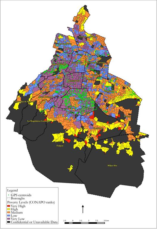 Inequitable distribution of green public space in Mexico City: an ...