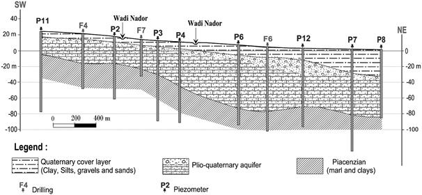 Geoelectrical investigation of saline water intrusion into freshwater ...